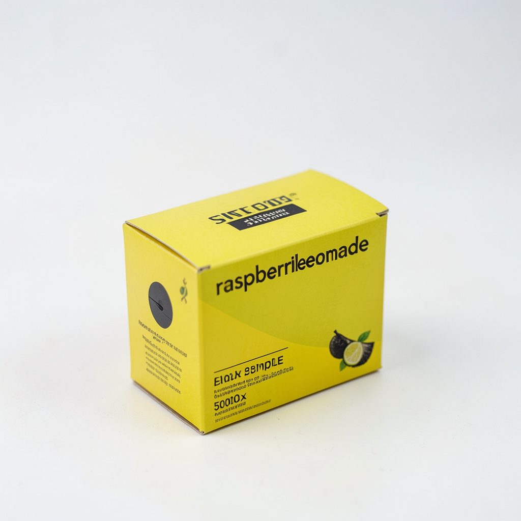 IGNITE V15 disposable vape device in Raspberry Lemonade flavor packaging